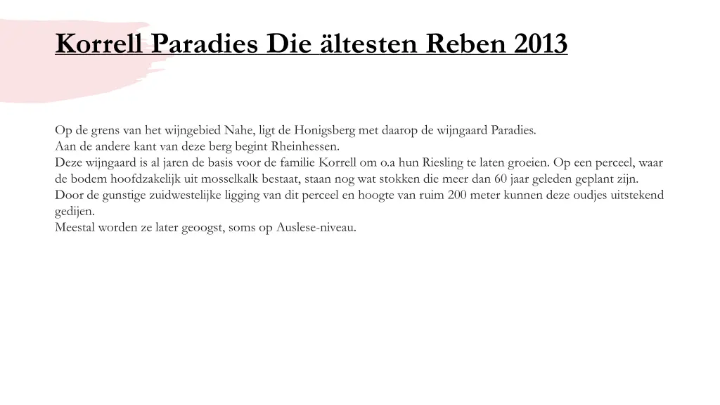 korrell paradies die ltesten reben 2013 1