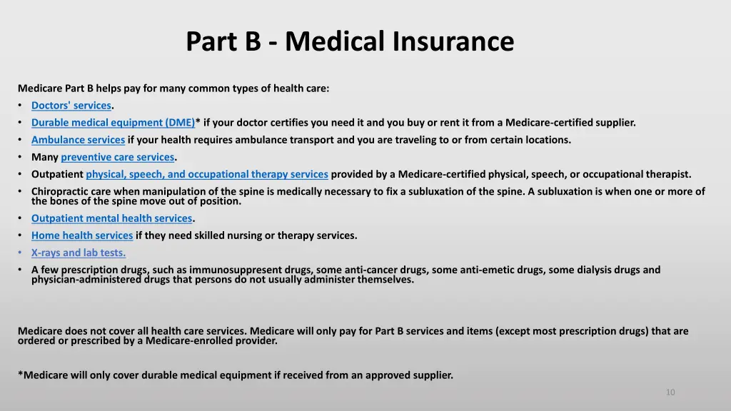 part b medical insurance 1