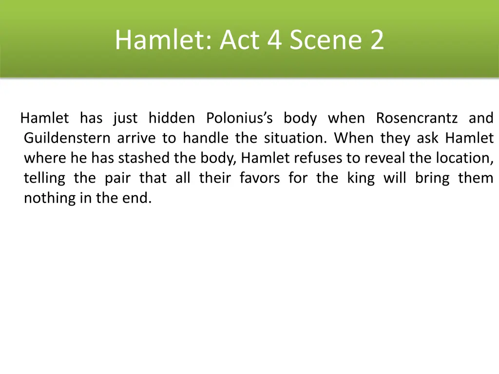 hamlet act 4 scene 2