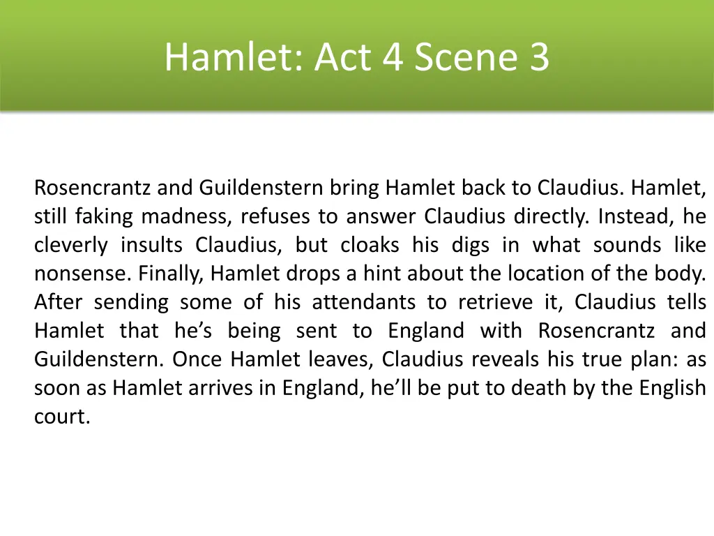hamlet act 4 scene 3
