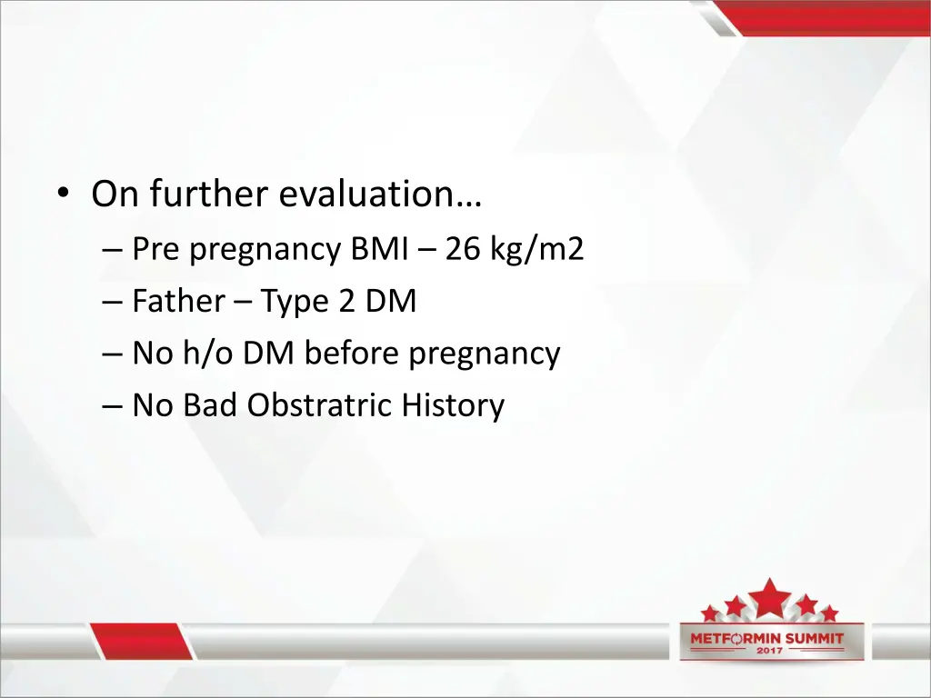 on further evaluation pre pregnancy
