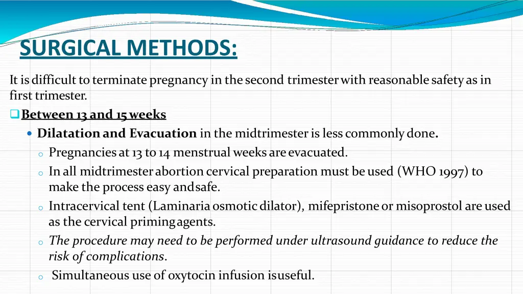 surgical methods