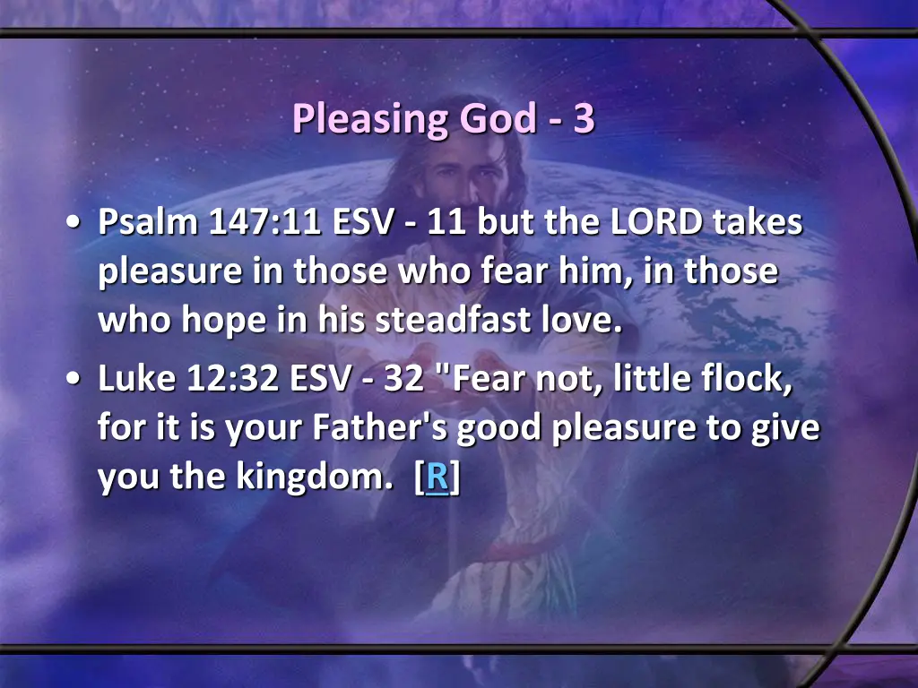 pleasing god 3