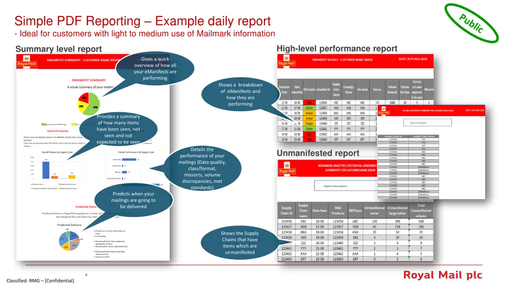 simple pdf reporting example daily report ideal