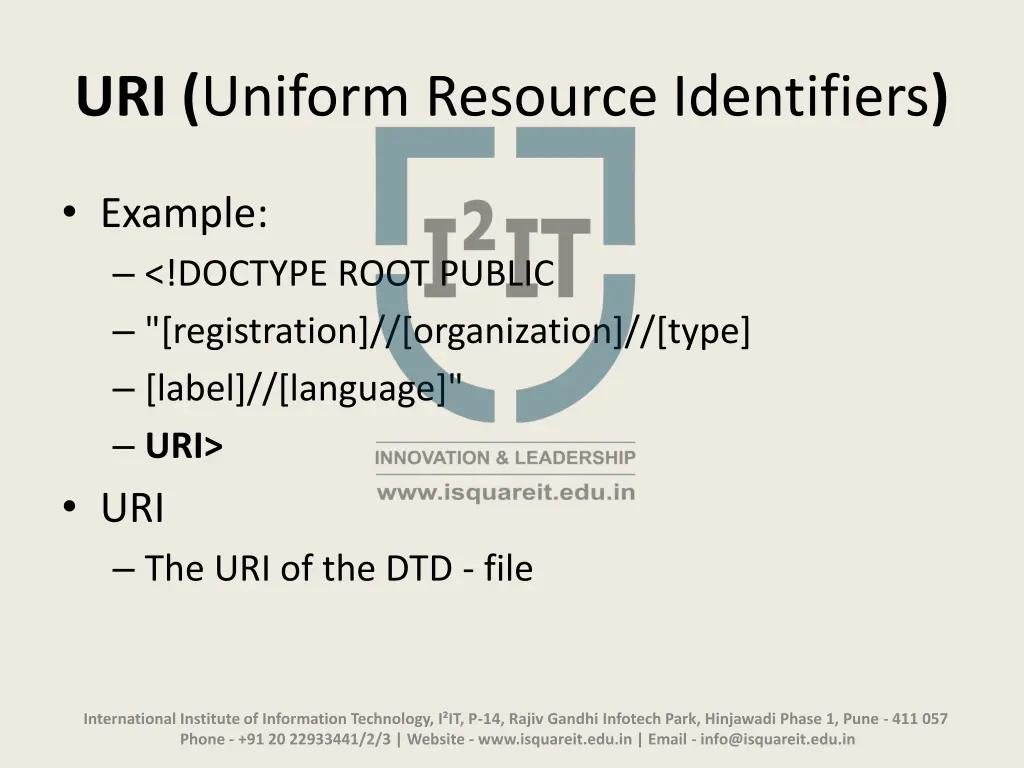 uri uniform resource identifiers