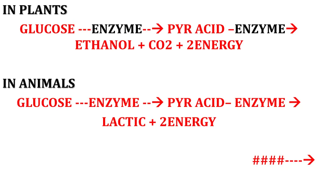 in plants glucose enzyme ethanol co2 2energy