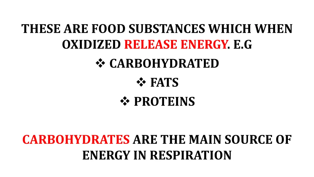 these are food substances which when oxidized