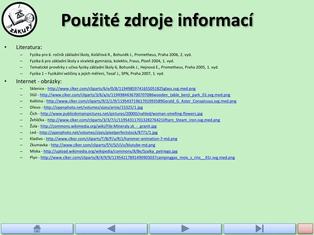 pou it zdroje informac