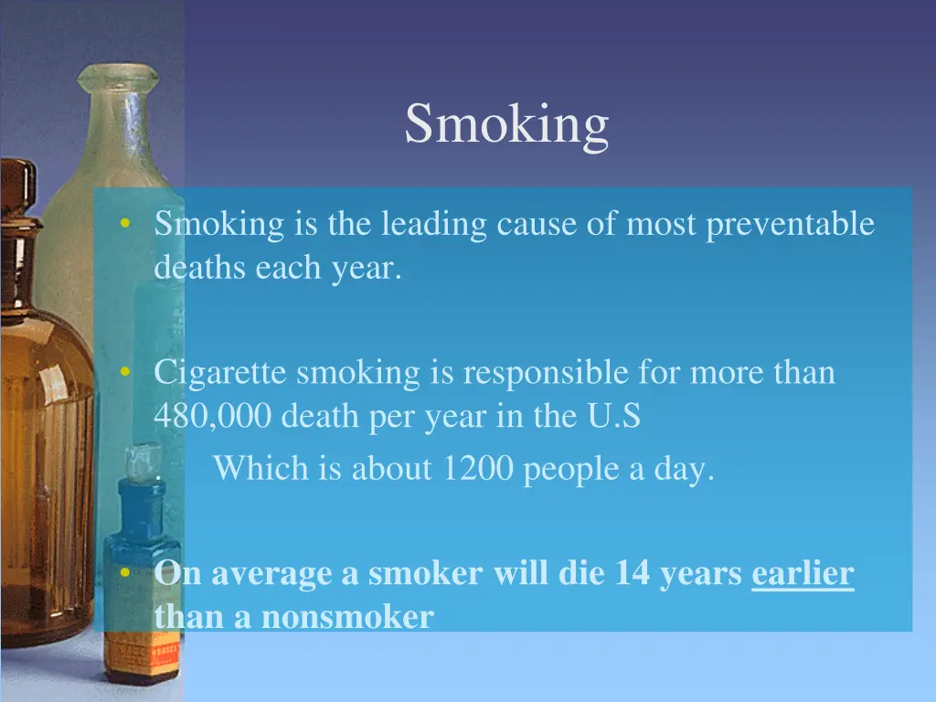 smoking