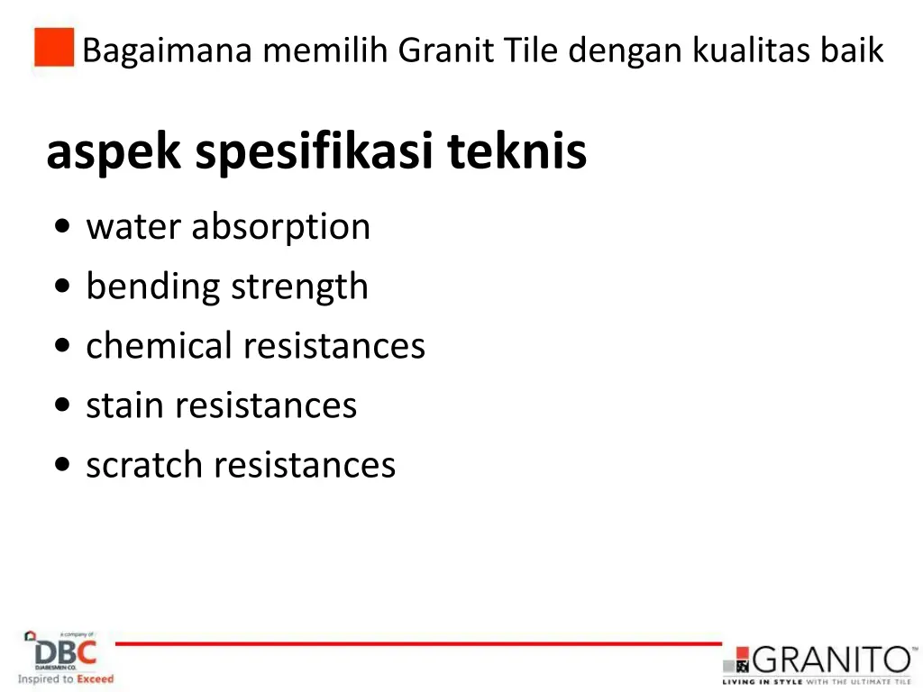 bagaimana memilih granit tile dengan kualitas baik
