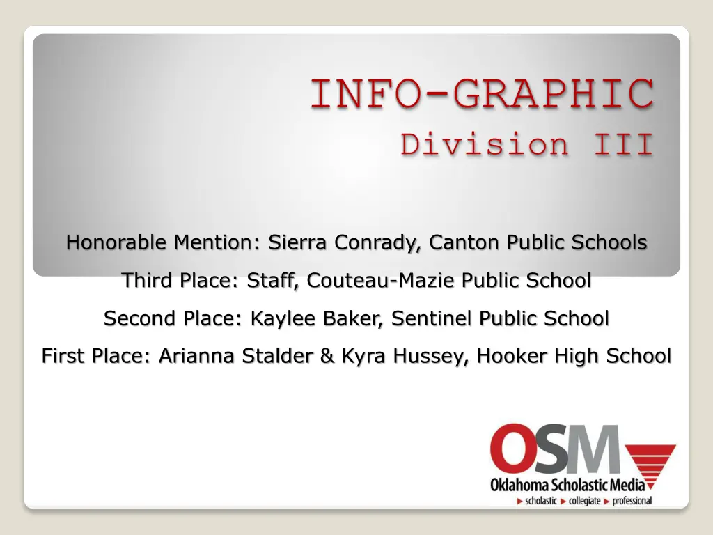 info graphic division iii