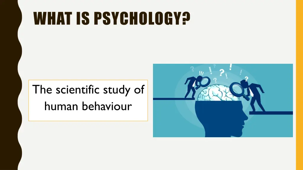 what is psychology 1