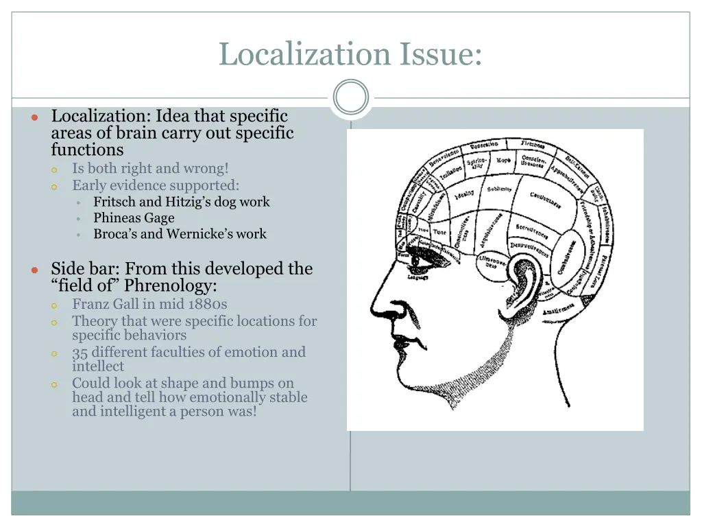 localization issue