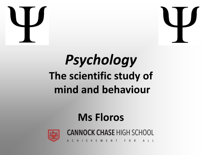 psychology the scientific study of mind