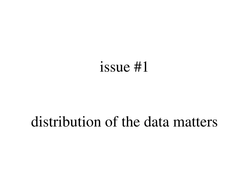 issue 1