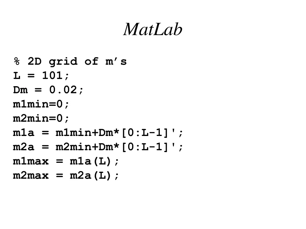 matlab