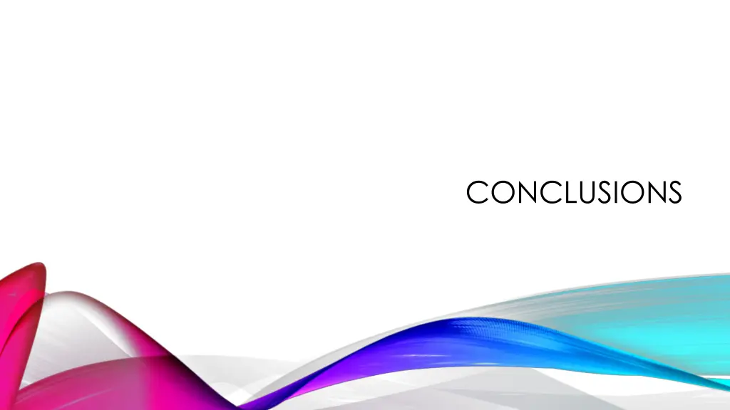 conclusions
