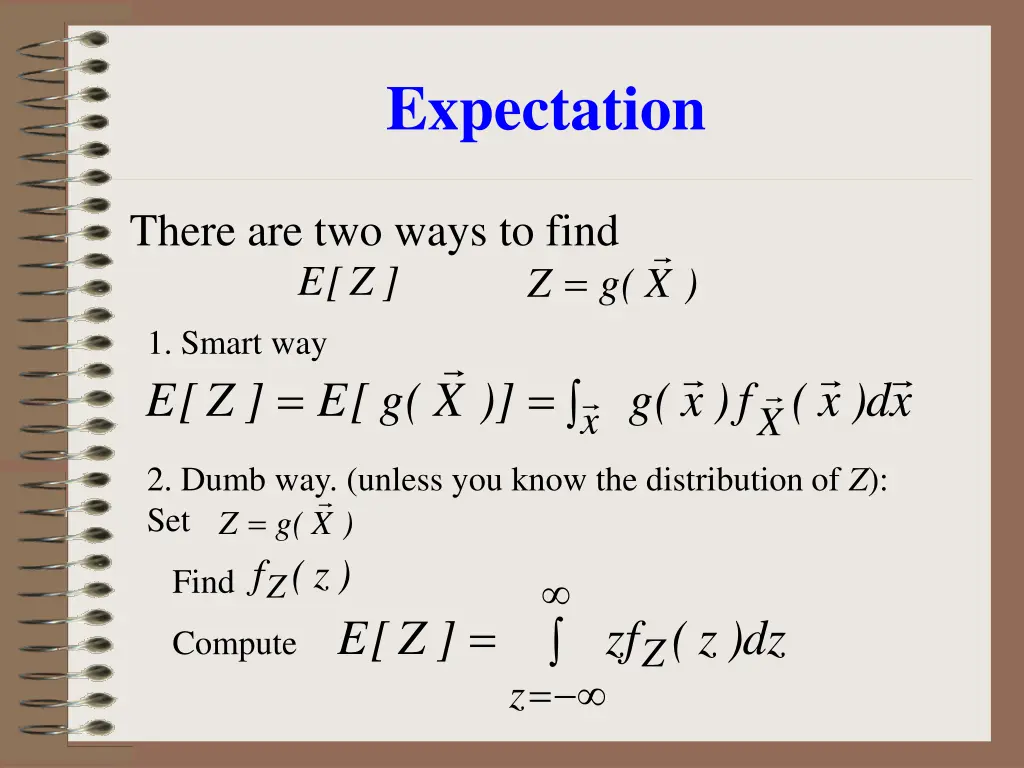 expectation
