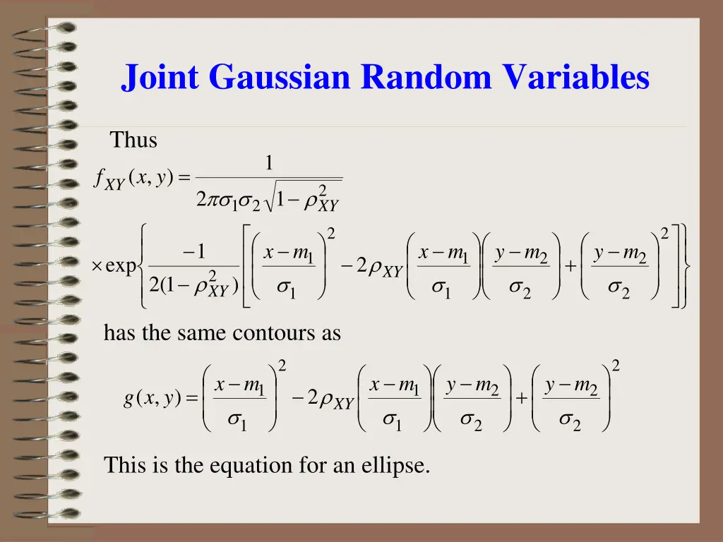 joint gaussian random variables 1