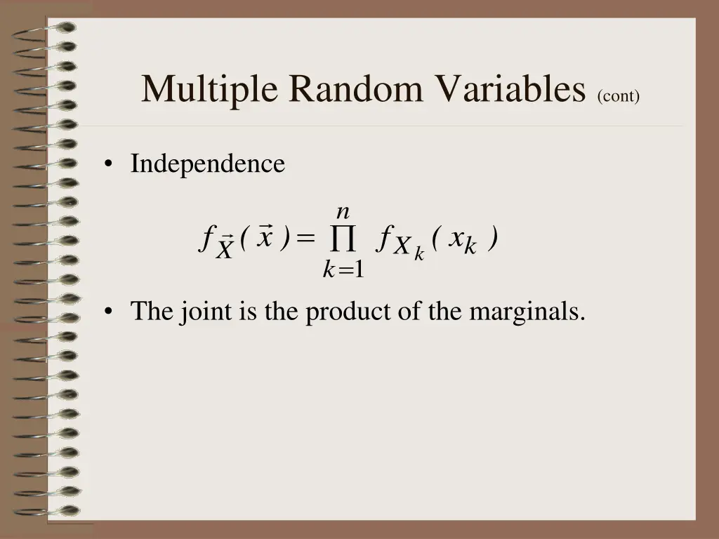 multiple random variables cont 3
