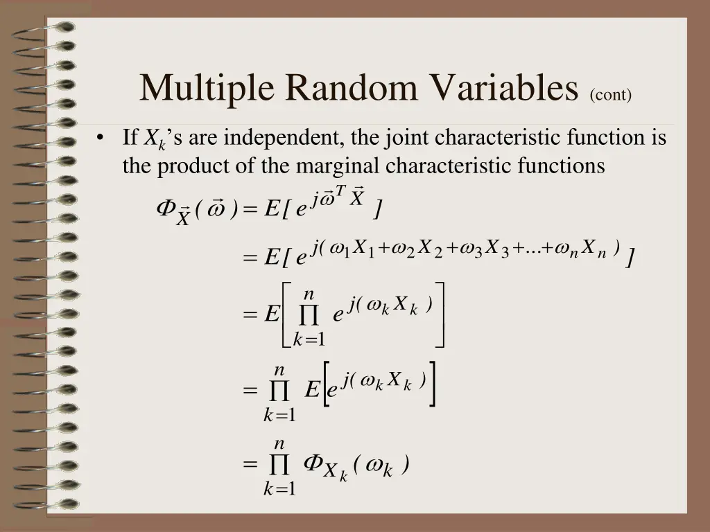 multiple random variables cont 5