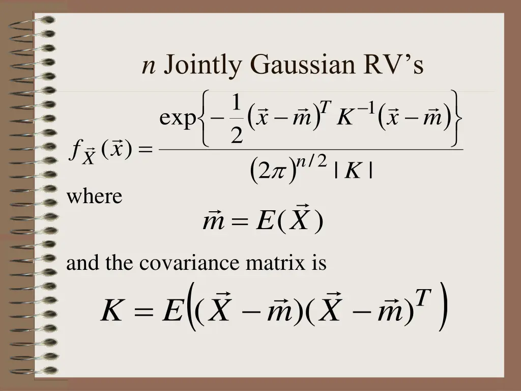 n jointly gaussian rv s 2