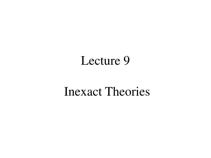 lecture 9