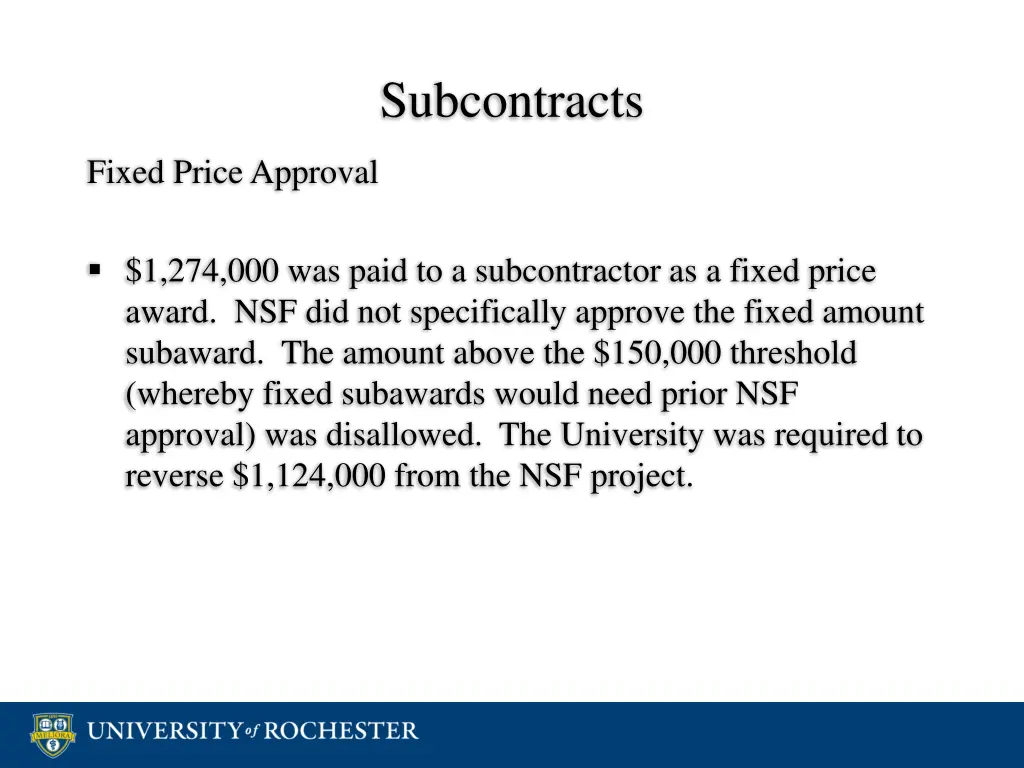subcontracts