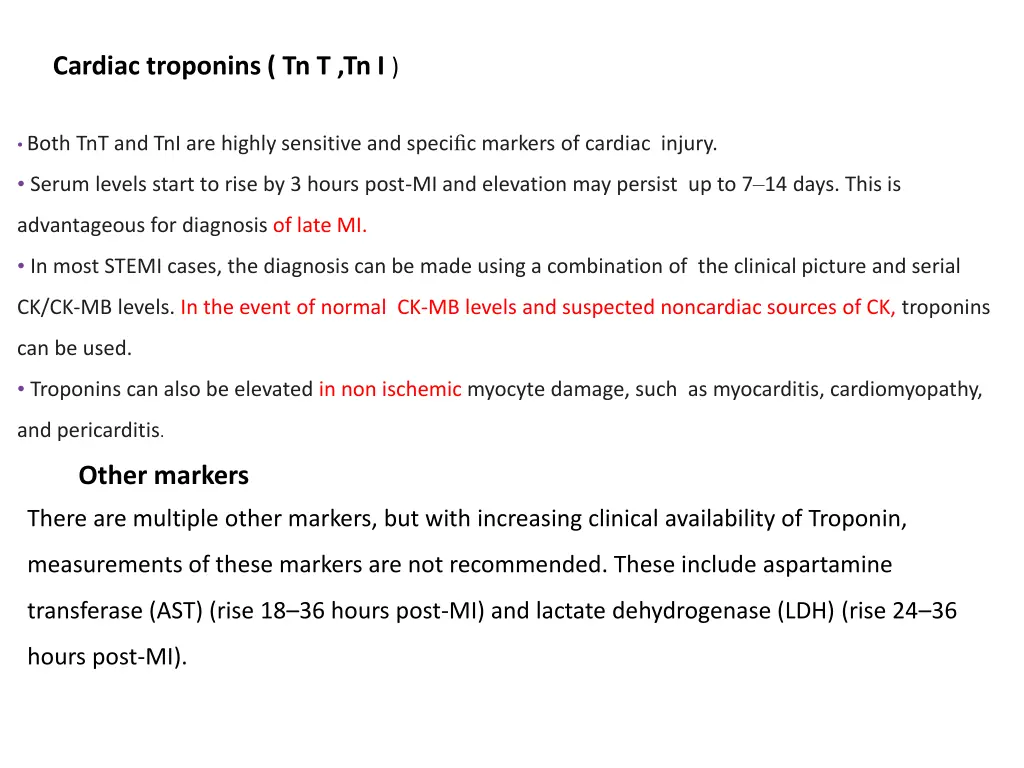 cardiac troponins tn t tn i