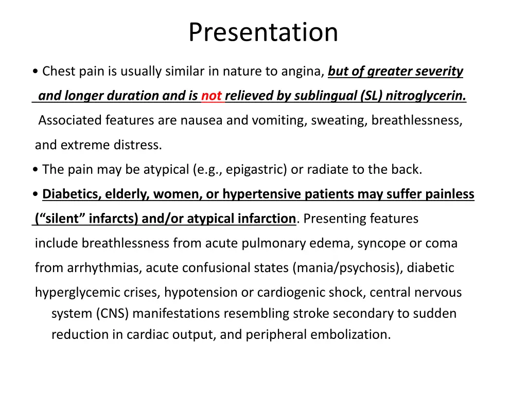 presentation