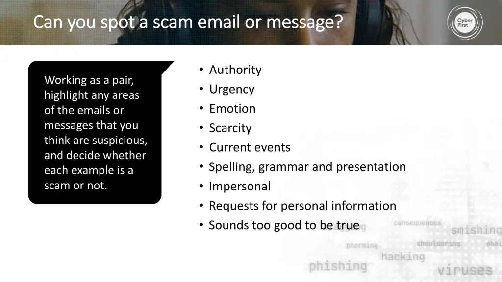 can you spot a scam email or message can you spot