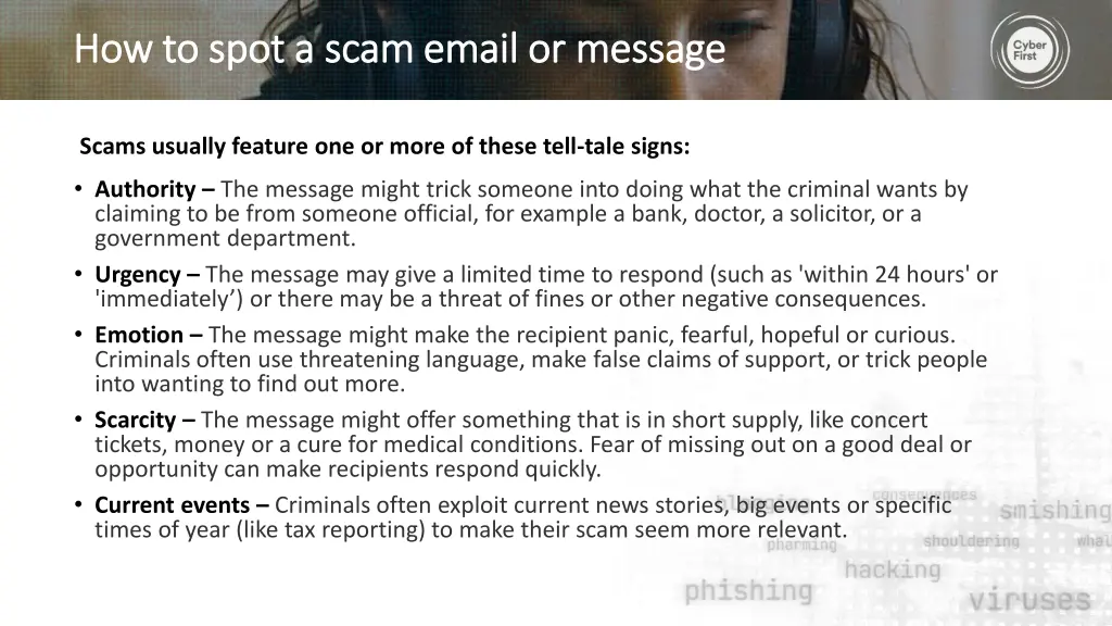 how to spot a scam email or message how to spot