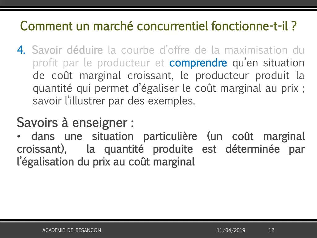 comment un march concurrentiel fonctionne comment 6