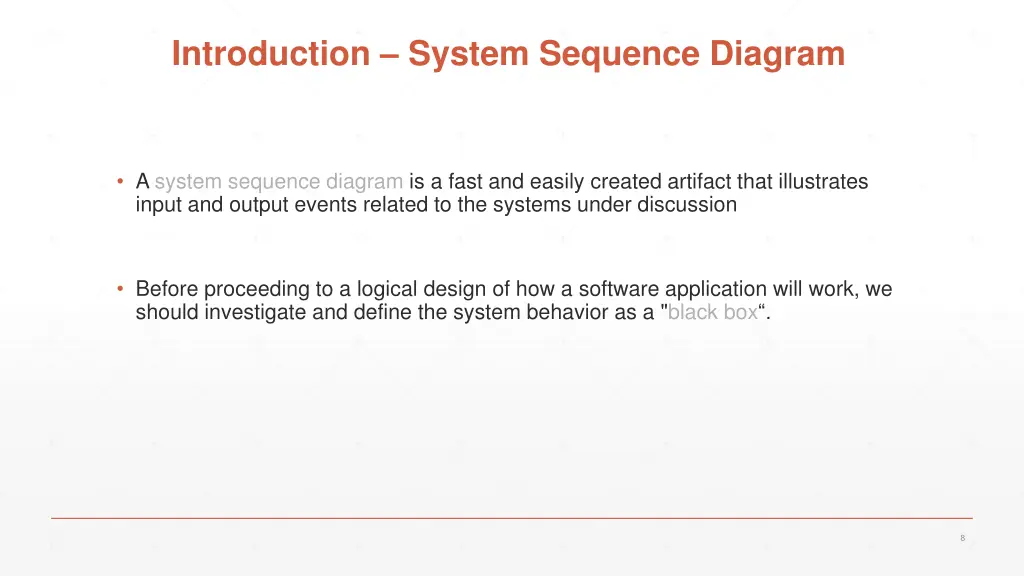 introduction system sequence diagram