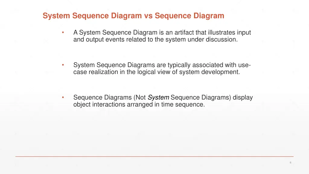 system sequence diagram vs sequence diagram