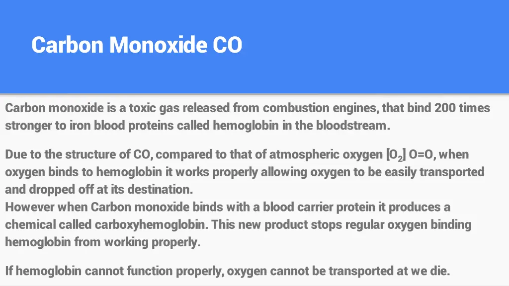 carbon monoxide co