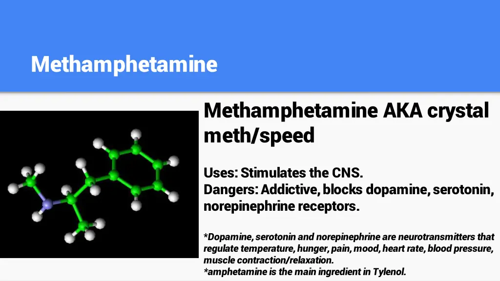 methamphetamine