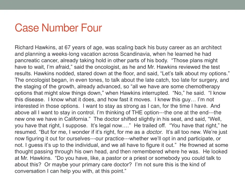 case number four