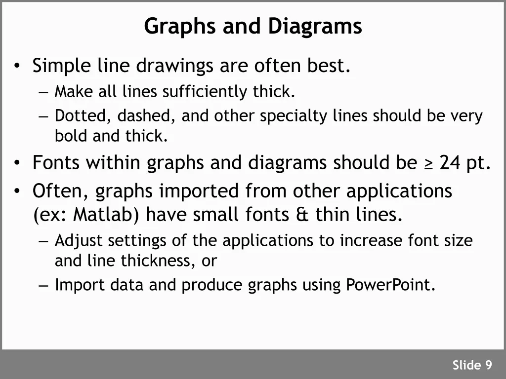graphs and diagrams