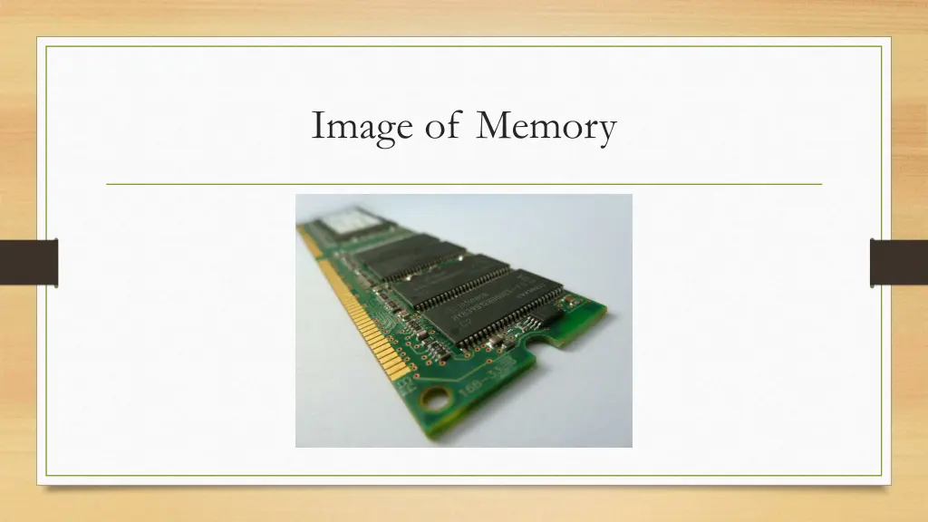 image of memory