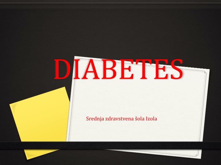 diabetes