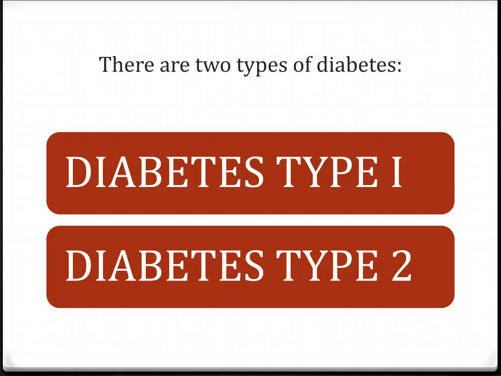 there are two types of diabetes