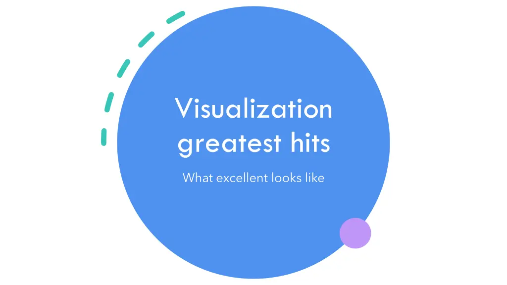 visualization greatest hits