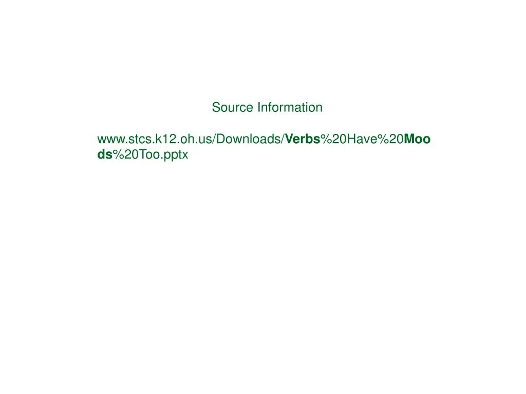 source information