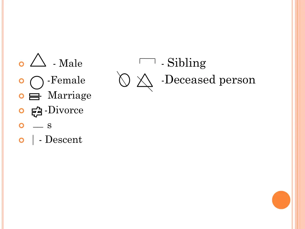 male sibling female deceased person marriage