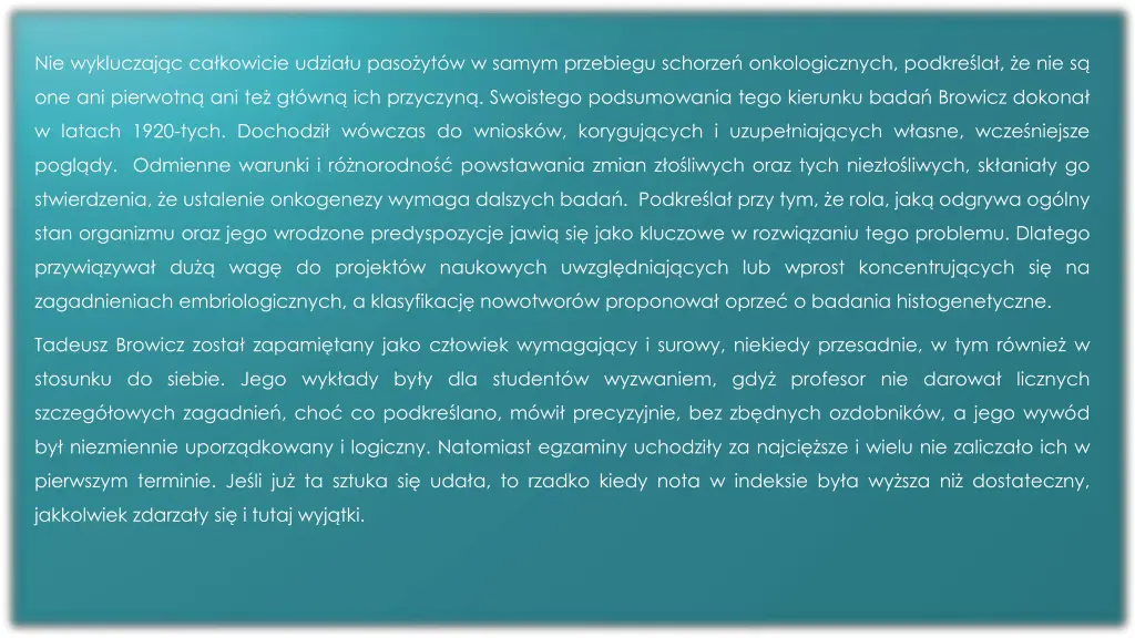 nie wykluczaj c ca kowicie udzia u paso