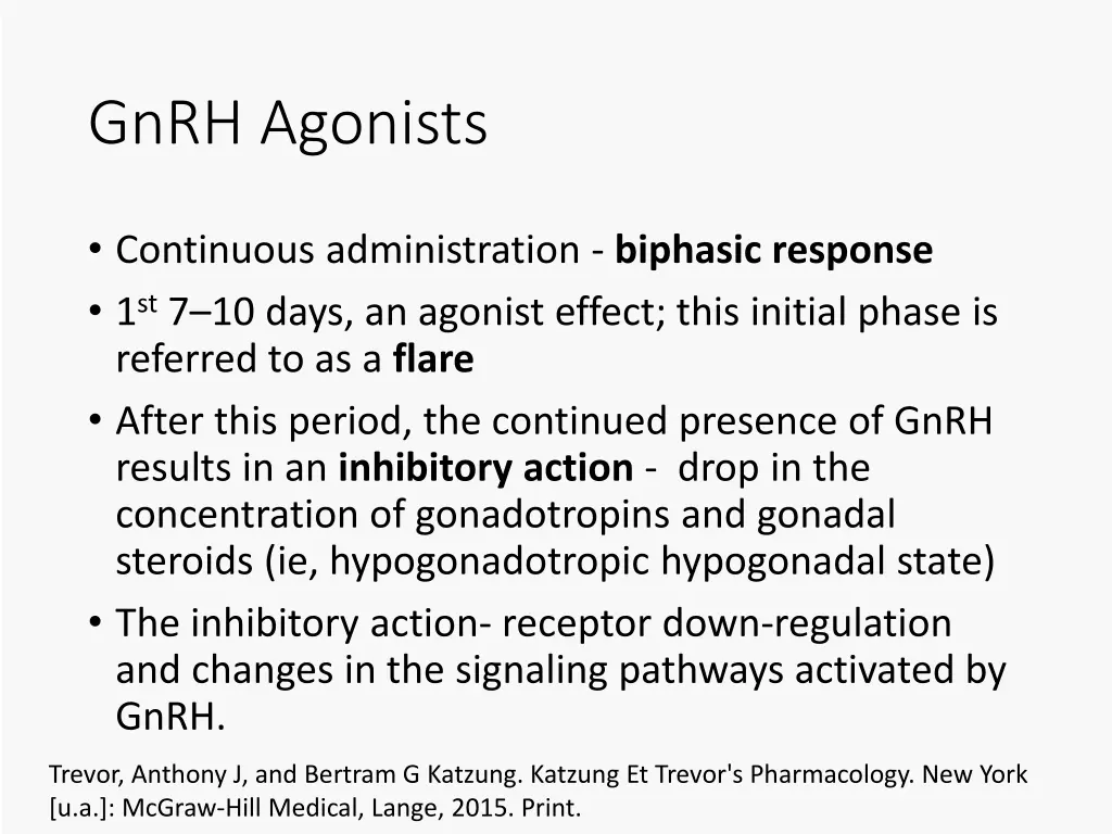 gnrh agonists 1