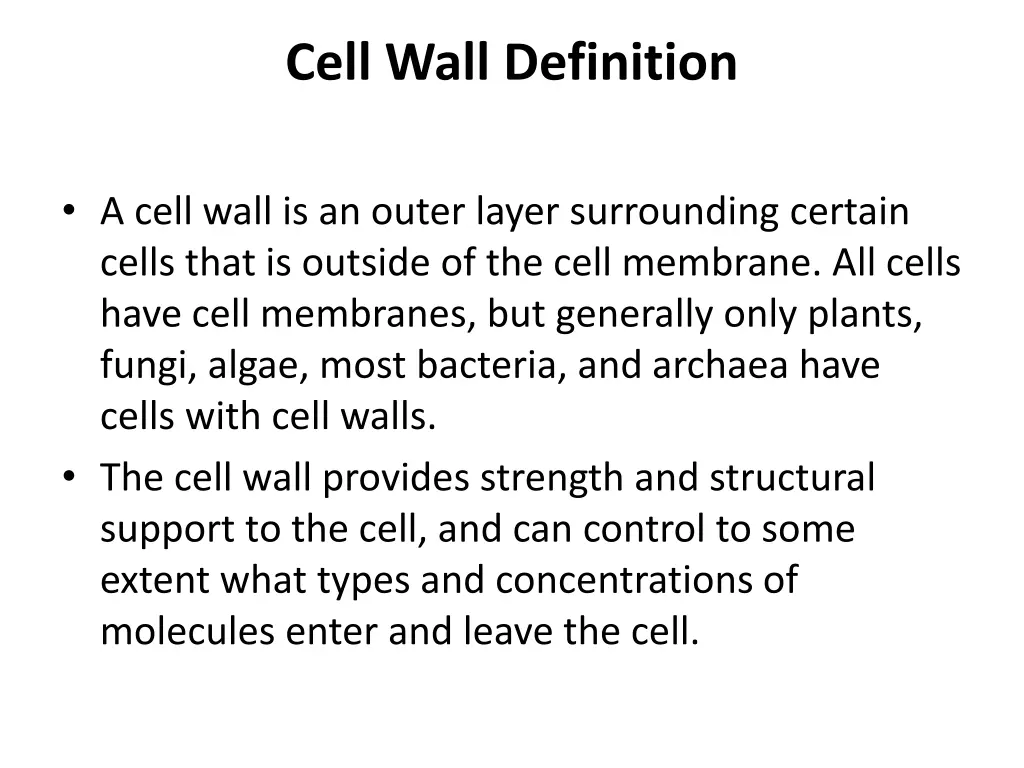 cell wall definition