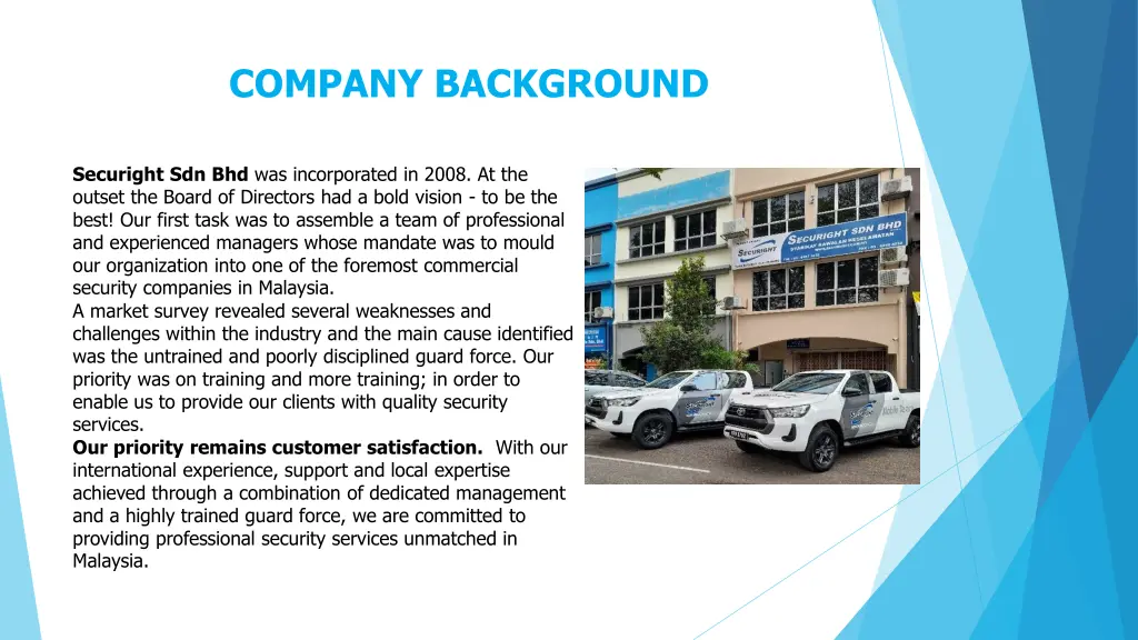 company background