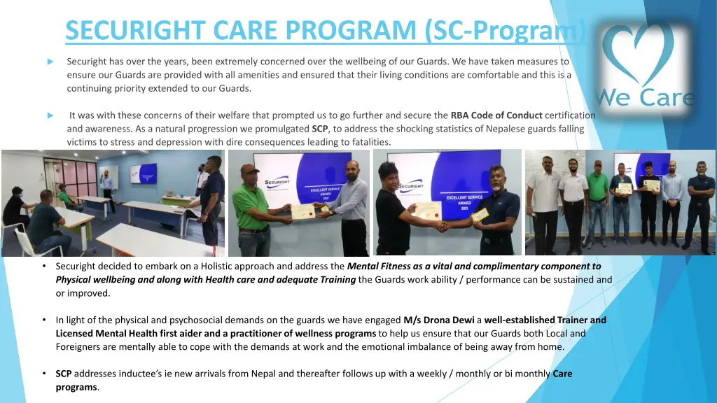 securight care program sc program